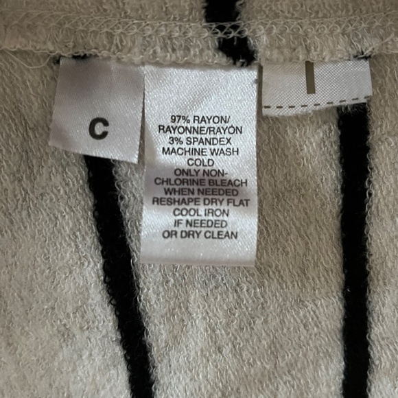 Lou & Grey Striped Sweater Dress, Size S - Picture 6 of 6